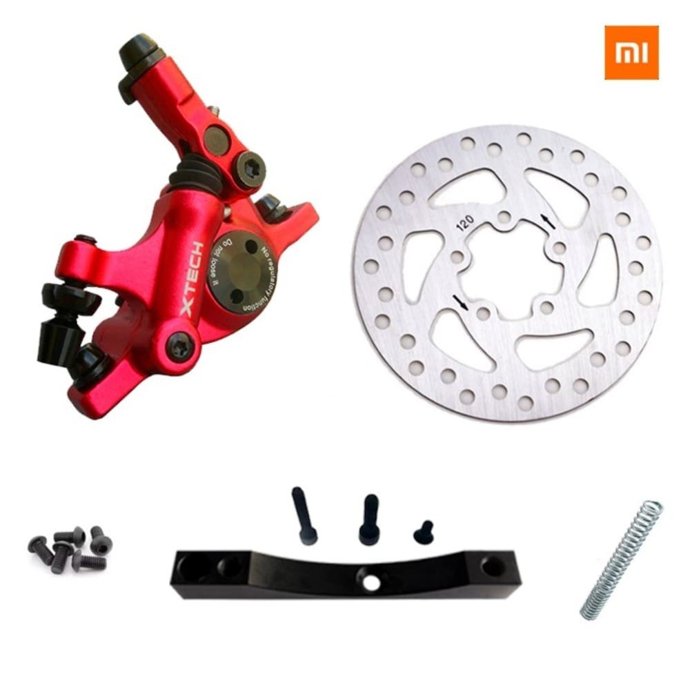 Hydrauliczny zestaw hamulcowy X-TECH do hulajnogi elektrycznej Xiaomi M365 i M365 PRO Hydrauliczny zestaw hamulcowy X-TECH do hulajnogi elektrycznej Xiaomi M365 i M365 PRO