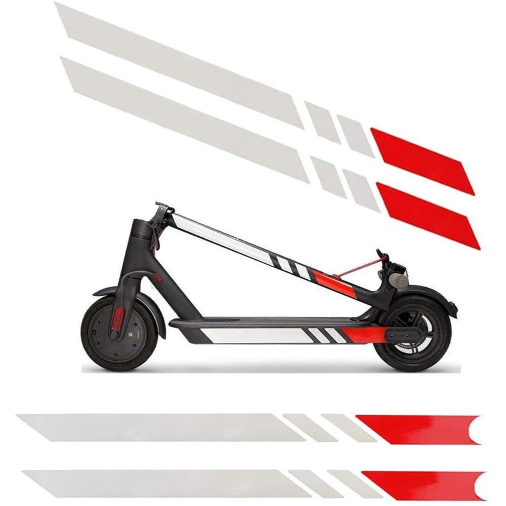 Naklejki odblaskowe do hulajnogi elektrycznej Xiaomi Naklejki odblaskowe do hulajnogi elektrycznej Xiaomi