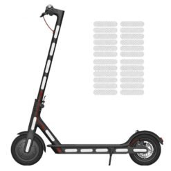 Wodoodporne, odblaskowe naklejki do hulajnóg elektrycznych